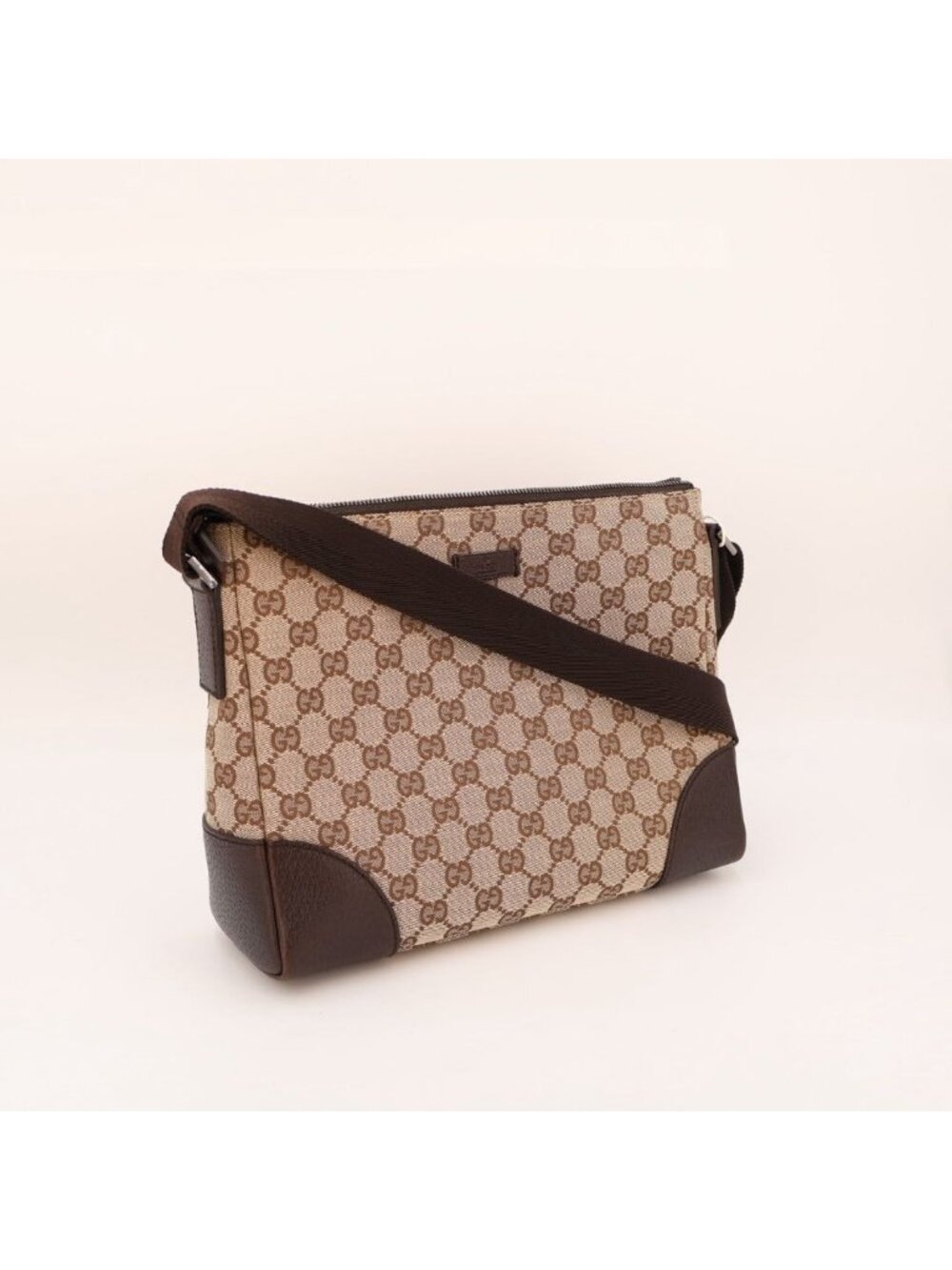 Gucci GG Canvas Crossbody Shoulder Bag